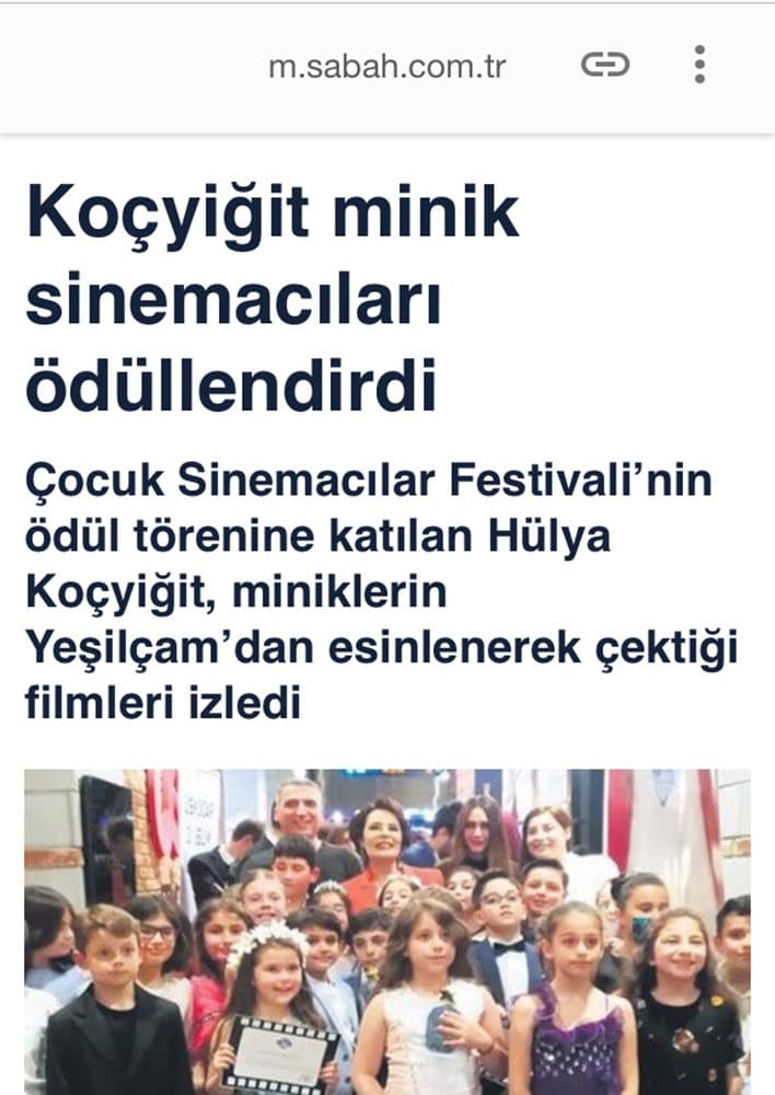 Çocuk Sinema Okulu in the press 23