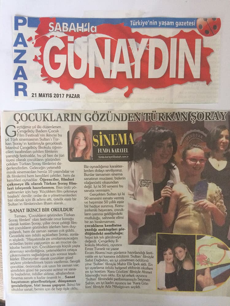 Çocuk Sinema Okulu in the press 14