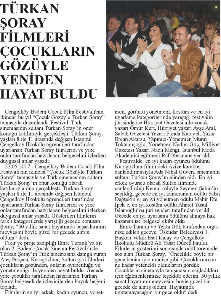 Çocuk Sinema Okulu in the press 10